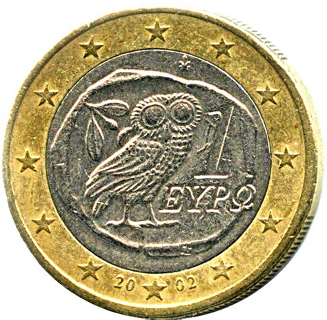 1 Euro (1st map)  Greece – Numista