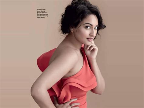Sonakshi Sinhas Curvy Style On Marie Claire