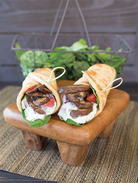 Portabella Mushroom Gyro Vegan One Green Planet