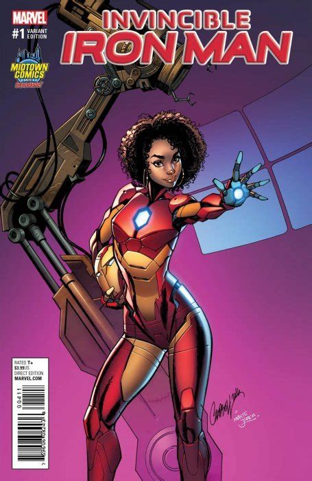 Invincible Iron Man 1 Midtown Comics Edition 117 Marvel Comics Cgc