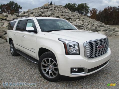 2015 Gmc Yukon Xl Denali 4wd In White Diamond Tricoat Photo 37