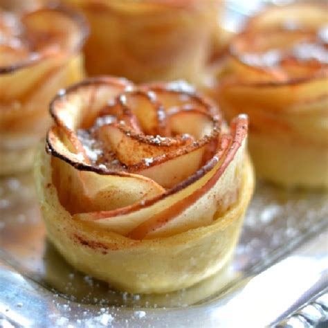 Apple Rose Puffed Pastry