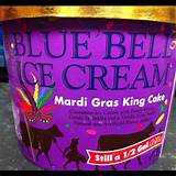 Mardi Gras King Cake Ice Cream