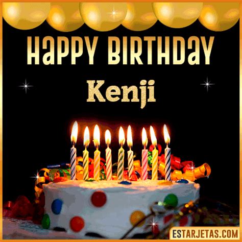 Feliz Cumpleaños Kenji Imágenes  Tarjetas Y Mensajes
