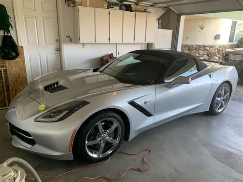 Got To Visit My Dad And His C6 And Found A C7 In The Garage Corvette