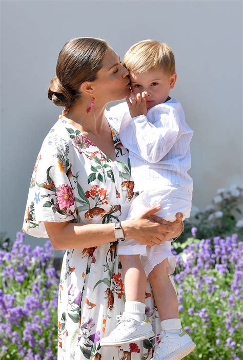 Swedishroyals July 14 2019 Crown Princess Victoria Kisses Her Son
