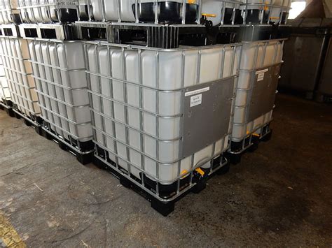 330 Gallon Ibc Poly Tote Wire Frame Poly Pallet Clean