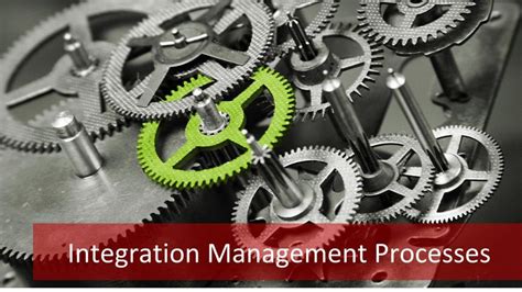 However, many people fail to realise. Project Integration Management Processes: Project's Gear ...