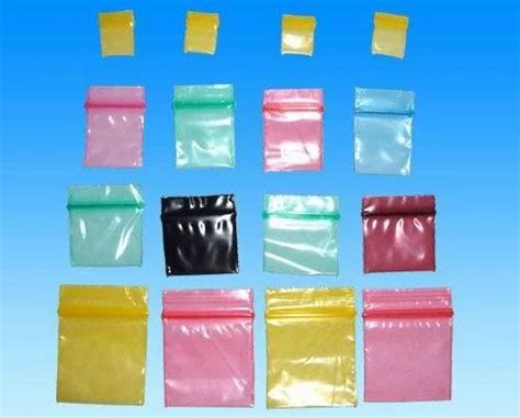 Colored Mini Ziplock Bags At Best Price In New Delhi By Magic Plastics