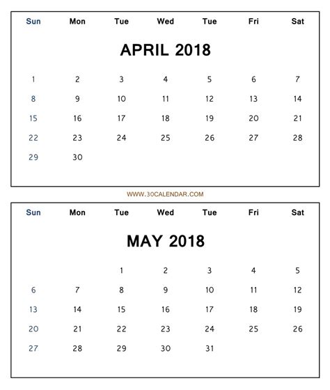 2 Month Calander Print Example Calendar Printable