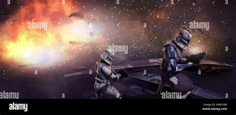 Star Wars The Clone Wars Clone Troopers Valiantly Fight Against An