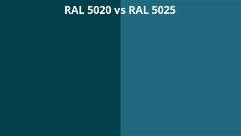 Ral 5020 Vs 5025 Ral Colour Chart Uk