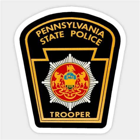 Pennsylvania State Police United States Department 3 Police Officer