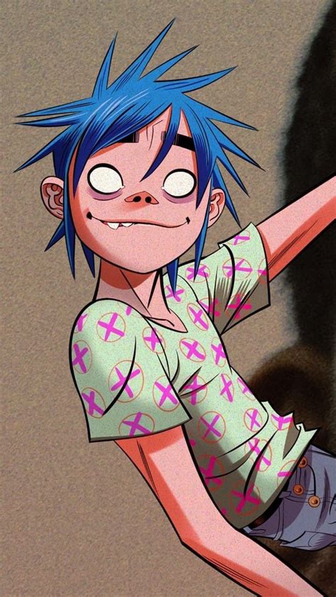 2d Gorillaz Gorillaz Fan Art Gorillaz Art Character Illustration