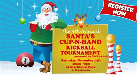 Go Kickball Santas Cup N Hand Tournament Atlanta Buzz