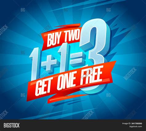 Buy Two Get One Free Image And Photo Free Trial Bigstock