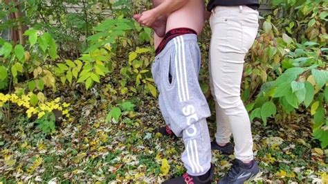 Fingerings My Babefriend S Asshole And Holding His Dick While He Pees Outside Risky Pee Pornhub Com