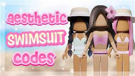 Aesthetic Swimsuit Codes For Bloxburg Roblox Youtube In Hot Sex Picture