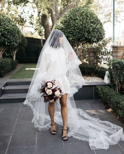 Your Guide To Short Wedding Dresses With Veils Tania Maras Bespoke