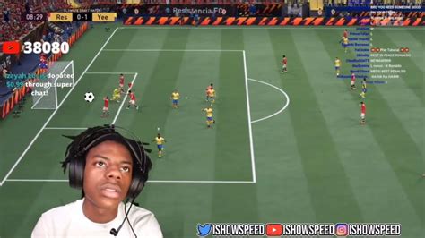 PelÉ Scores A Goal On Ishowspeed ⚽️ Fifa Youtube