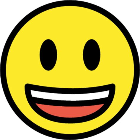 Grinning Face With Big Eyes Emoji Download For Free Iconduck