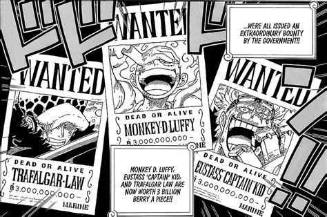 Free Download Luffy Kid And Laws New Bounties Bounty One Piece