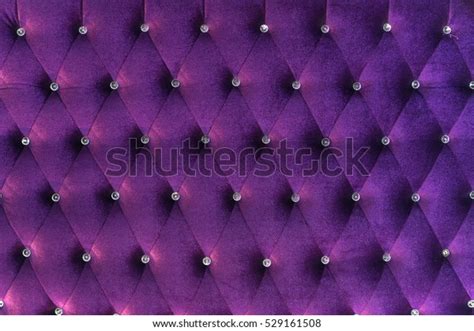 Deep Purple Velvet Texture Sofa Closeup Stock Photo Edit Now 529161508