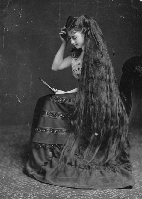 long hair victorian style 14 vintage photos that prove victorian women never cut their hair
