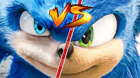 Sonic The Hedgehog New Vs Old Trailer Comparison 2020 Youtube