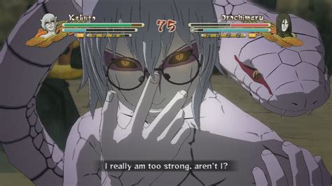 Sage Mode Kabuto Vs Orochimaru Gameplay Naruto Shippuden Ultimate Ninja Storm Full Burst