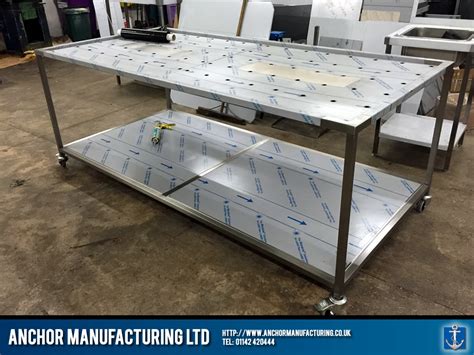 Anchor Manufacturing Ltd Custom Made Morgue Table