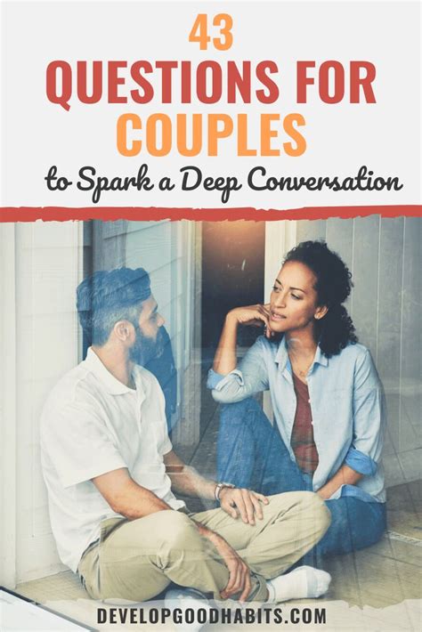 43 questions for couples to spark a deep conversation