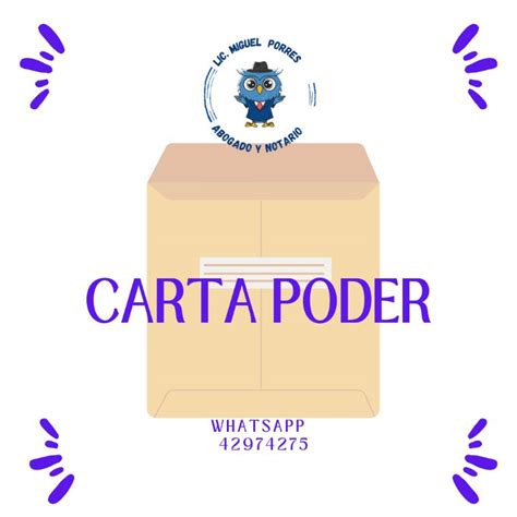 Carta Poder En Ciudad De Guatemala