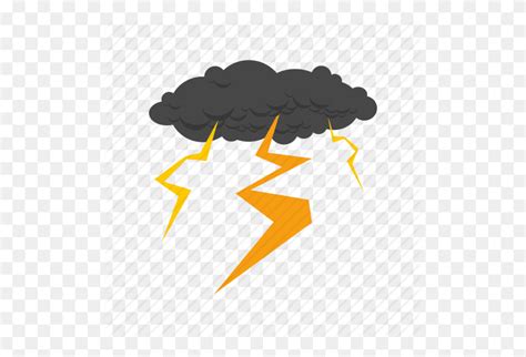 Download Thunder Cartoon Png Clipart Lightning Thunderstorm Cloud