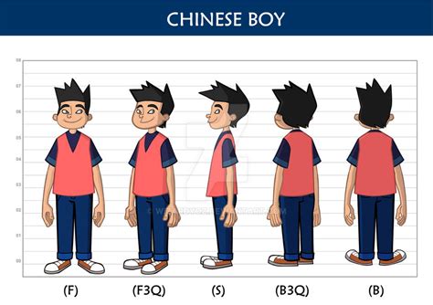 Character Designchinese Boy By Wizardyoz On Deviantart
