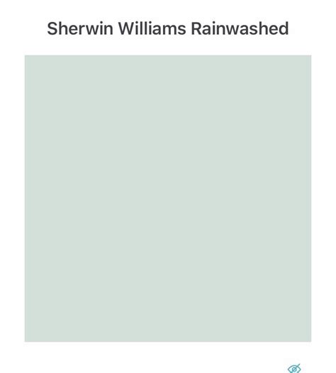Pin By Priscilla Webber On Color Palettes Rainwashed Sherwin Williams