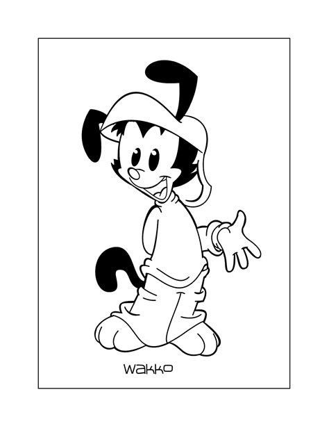 Animaniacs Coloring Pages ⋆ Coloringrocks Coloring Pages