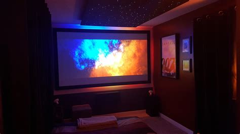 Converted My Bedroom To A Mini Theater D Rhometheater