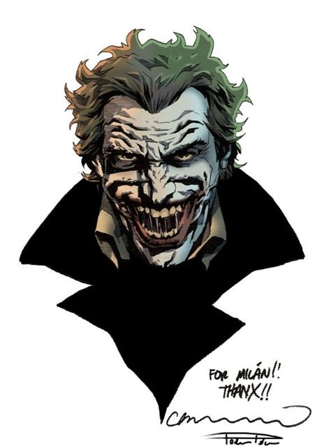 Lee Bermejo Joker In Milan Kovacss London Super Comic Convention