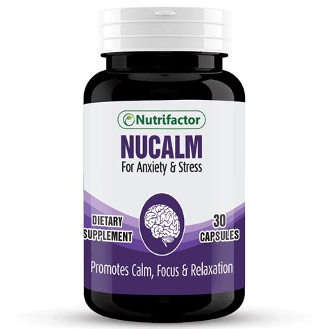 NUCALM | Valerian Root Extract | Chamomile Flower Extract ...
