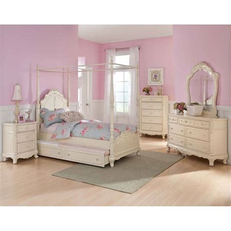 Girls white bedroom furniture : 25+ Romantic and Modern Ideas for Girls Bedroom Sets ...