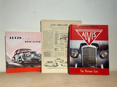 Brochurescatalogues Alvis 1950 1960 Catawiki