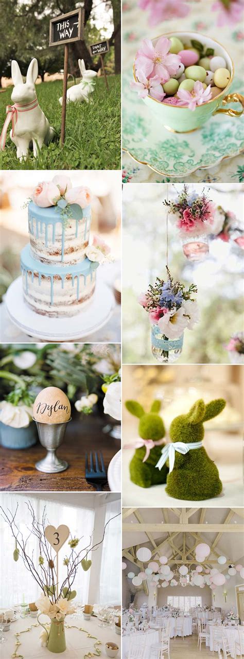 Pretty Ideas For Your Easter Wedding Theme Glitzy Secrets