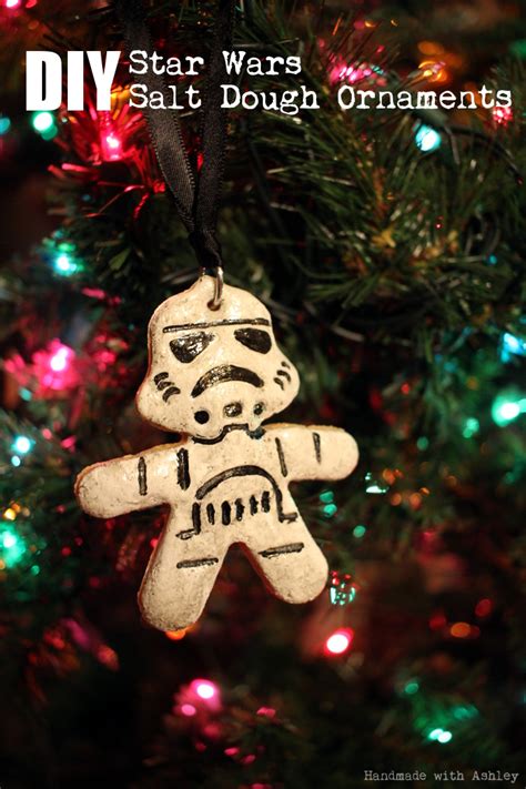 Diy Star Wars Salt Dough Ornaments Handmade With Ashley
