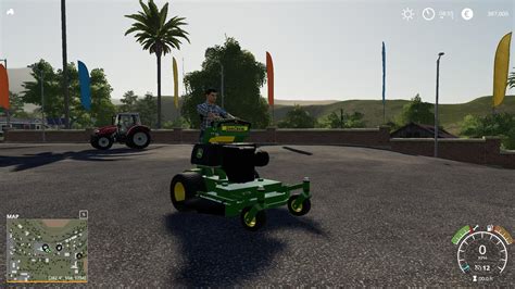 Fs19 John Deere Stand On Mower V10 Farming Simulator 19 Modsclub