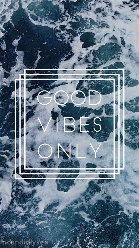 Good Vibes Only Ocean Waves Wallpaper You Can Download For Free On The Blog For Any Device