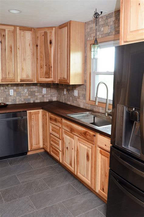 Rustic Hickory Kitchen Cabinets A Timeless Design Statement Home