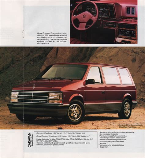 Chrysler 1990 Dodge Sales Brochure