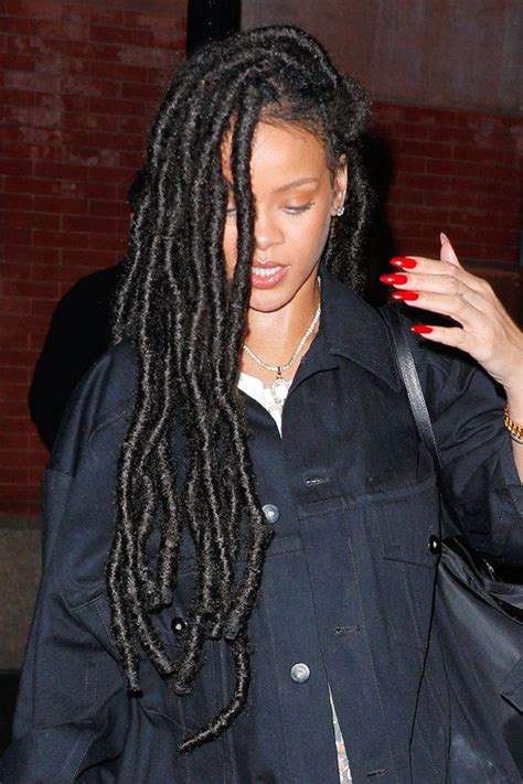 you ll want faux locs after seeing these pictures of rihanna essence faux locs hairstyles