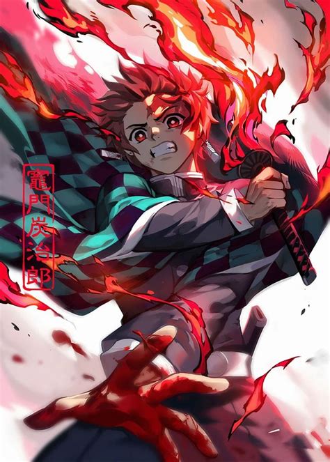 Demon Slayer Poster By Darceyplummer Displate Anime Demon
